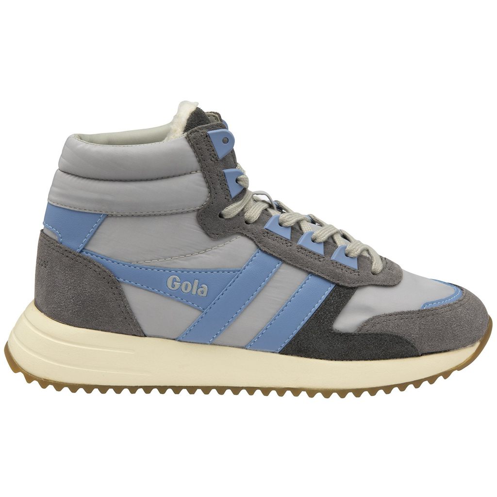Gola Classics Chicago High Sneakers Világos Szürke Kék Kék Hungary | AQS-018245