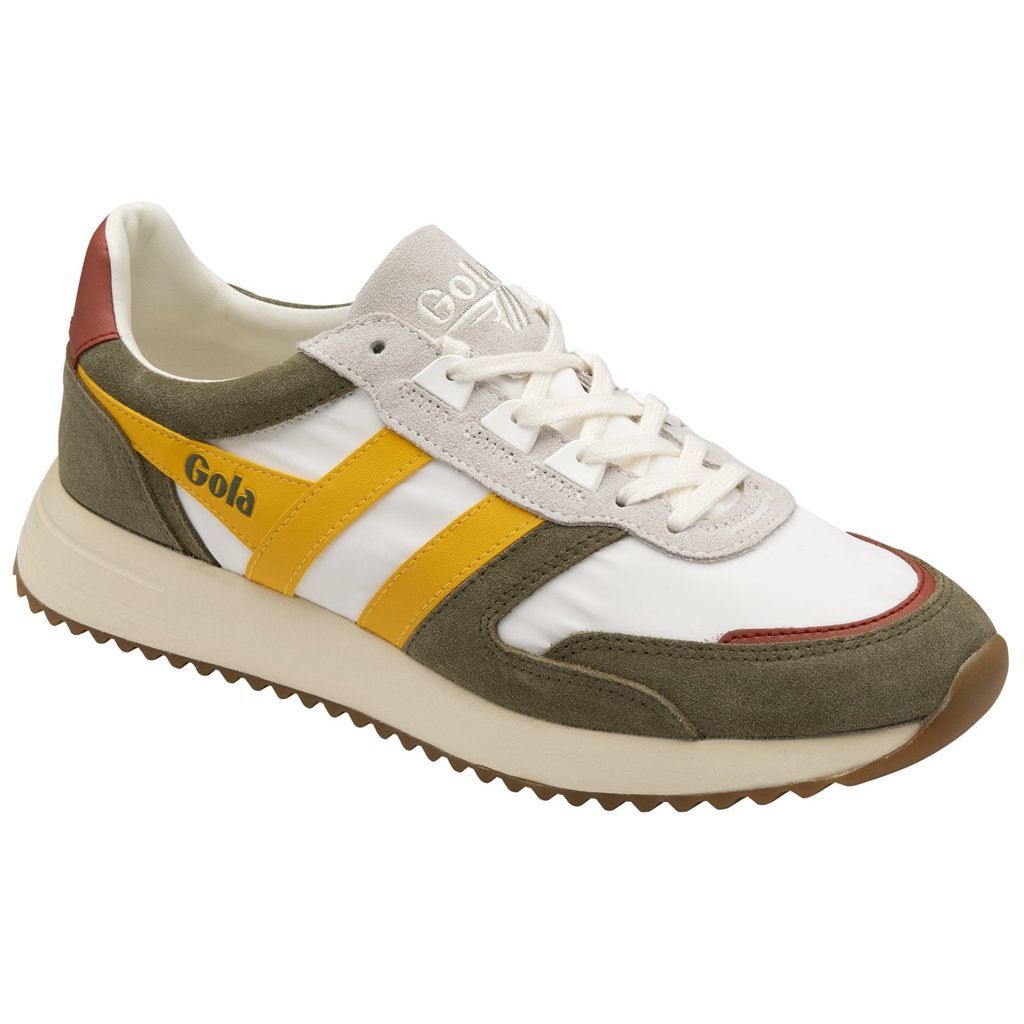 Gola Classics Chicago Sneakers Fehér Khaki Hungary | CLV-547390