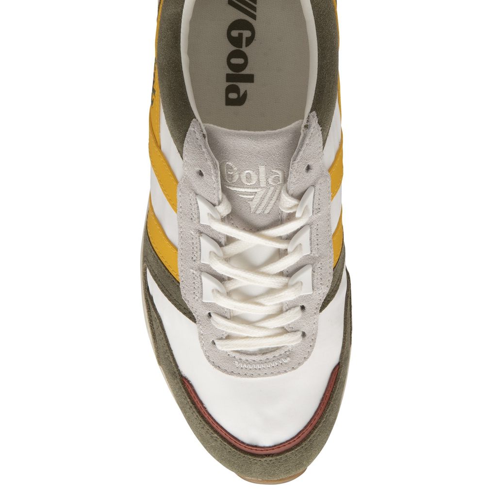 Gola Classics Chicago Sneakers Fehér Khaki Hungary | CLV-547390