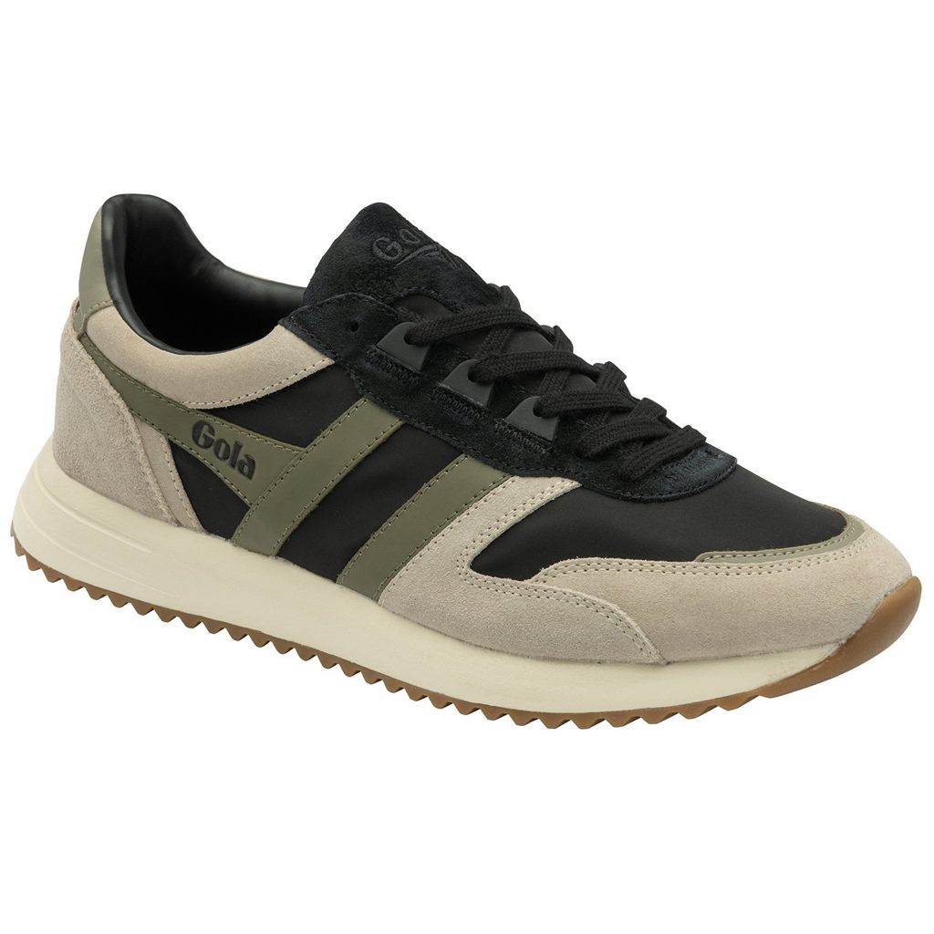 Gola Classics Chicago Sneakers Fekete Szürke Khaki Hungary | PXN-279513