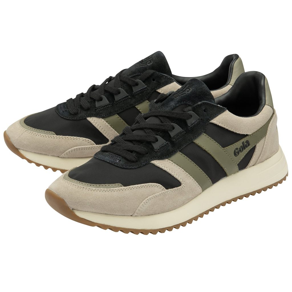 Gola Classics Chicago Sneakers Fekete Szürke Khaki Hungary | PXN-279513