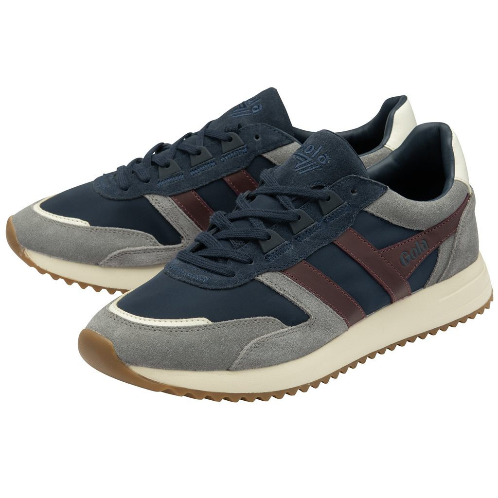 Gola Classics Chicago Sneakers Sötétkék Bordó Hungary | ZOC-041589