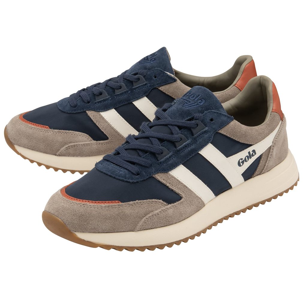 Gola Classics Chicago Sneakers Sötétkék Fehér Hungary | AKG-035674