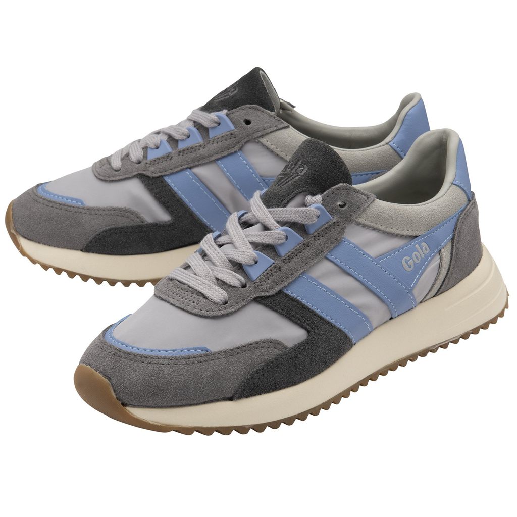 Gola Classics Chicago Sneakers Világos Szürke Kék Kék Hungary | ZRO-439705