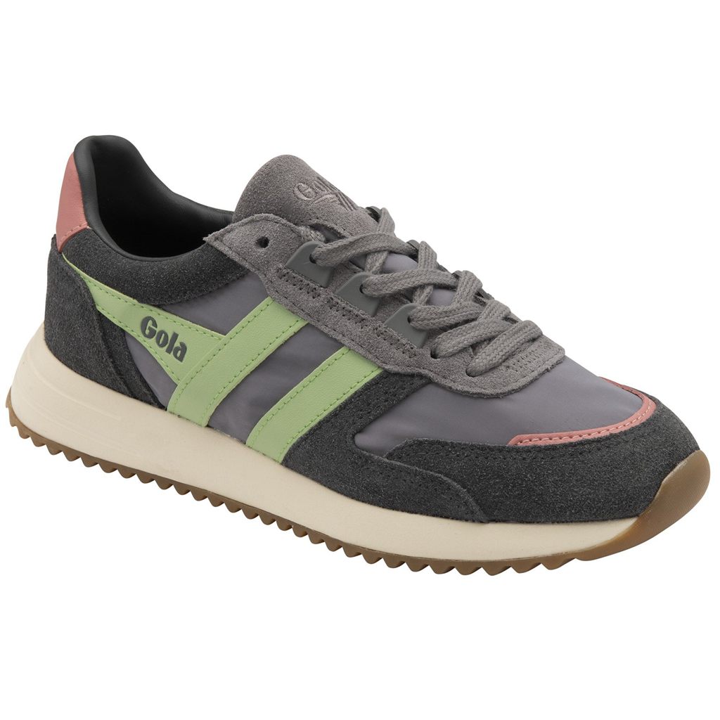 Gola Classics Chicago Sneakers Zöld Korall Rózsaszín Hungary | OYJ-894657