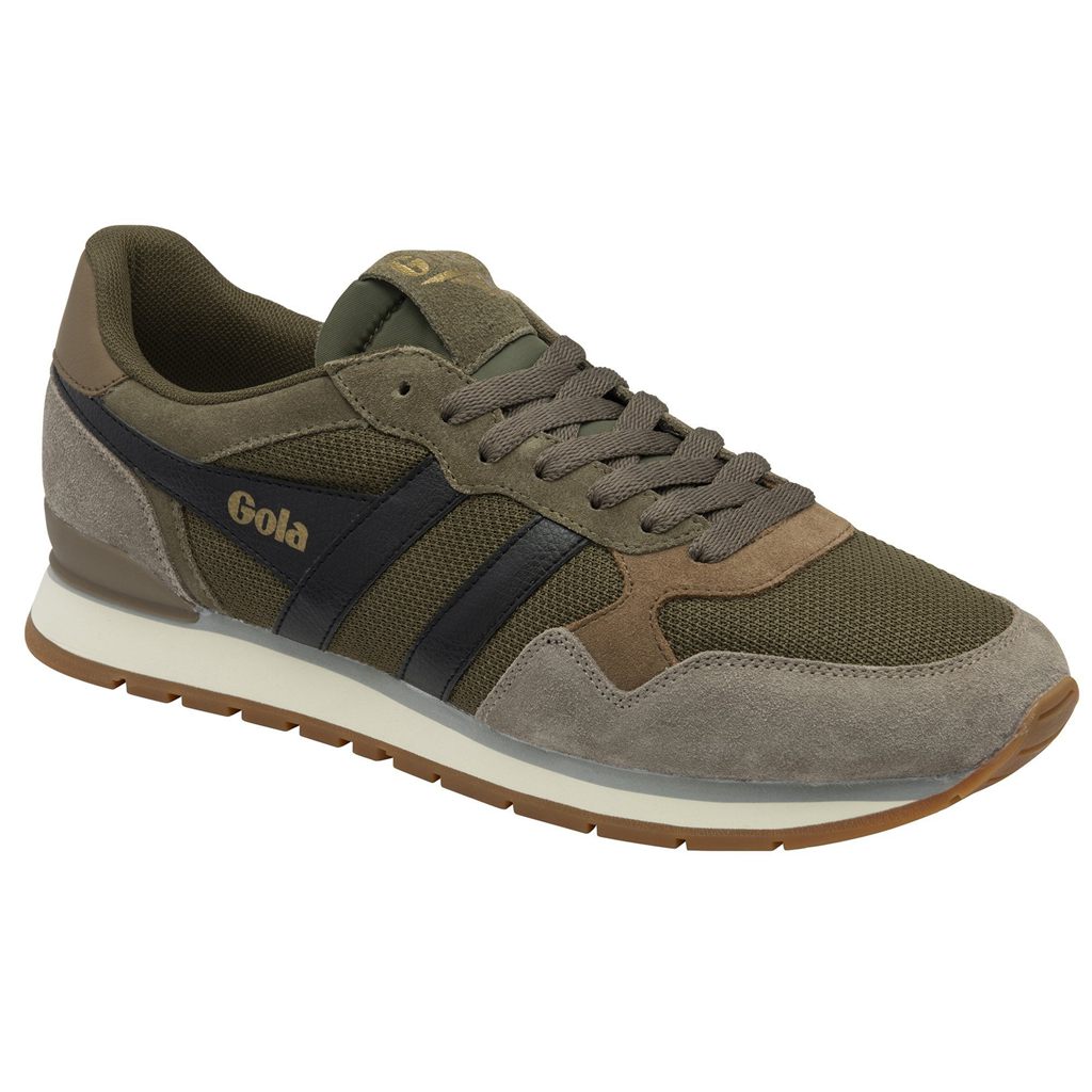 Gola Classics Colorado Sneakers Khaki Fekete Hungary | KPW-028613