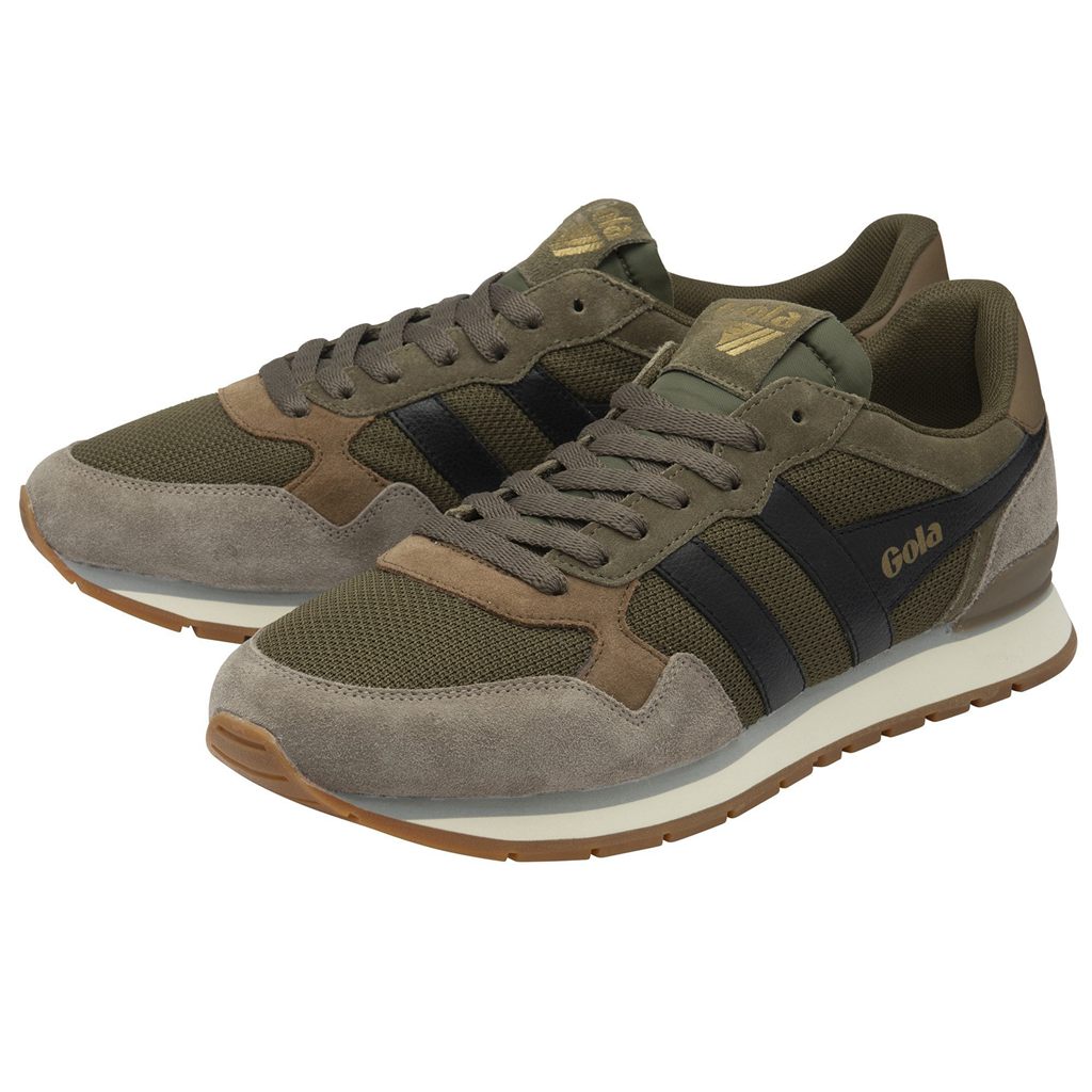 Gola Classics Colorado Sneakers Khaki Fekete Hungary | KPW-028613