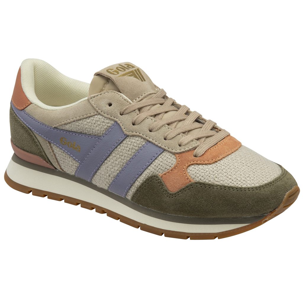 Gola Classics Colorado Sneakers Khaki Levendula Hungary | REK-046519