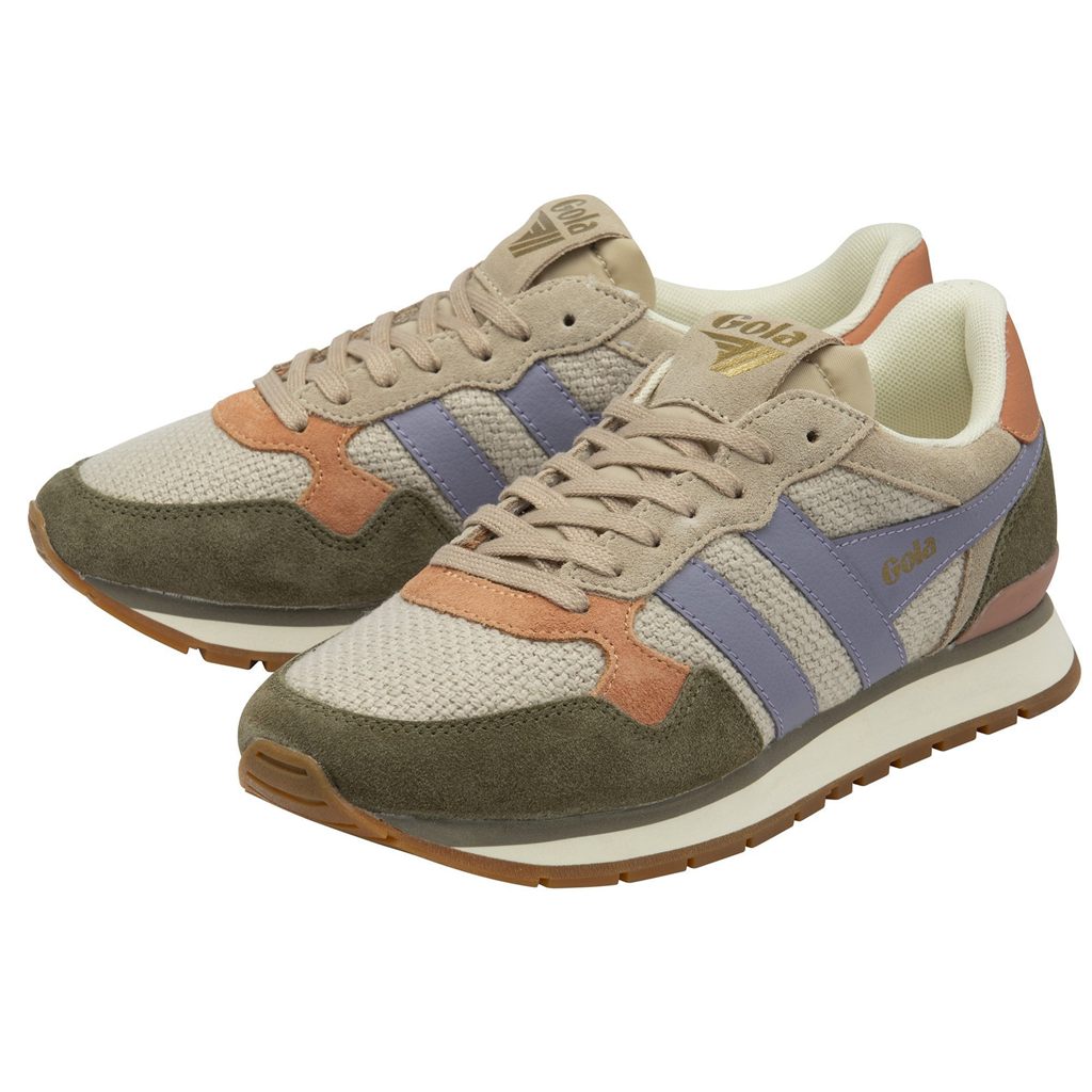 Gola Classics Colorado Sneakers Khaki Levendula Hungary | REK-046519