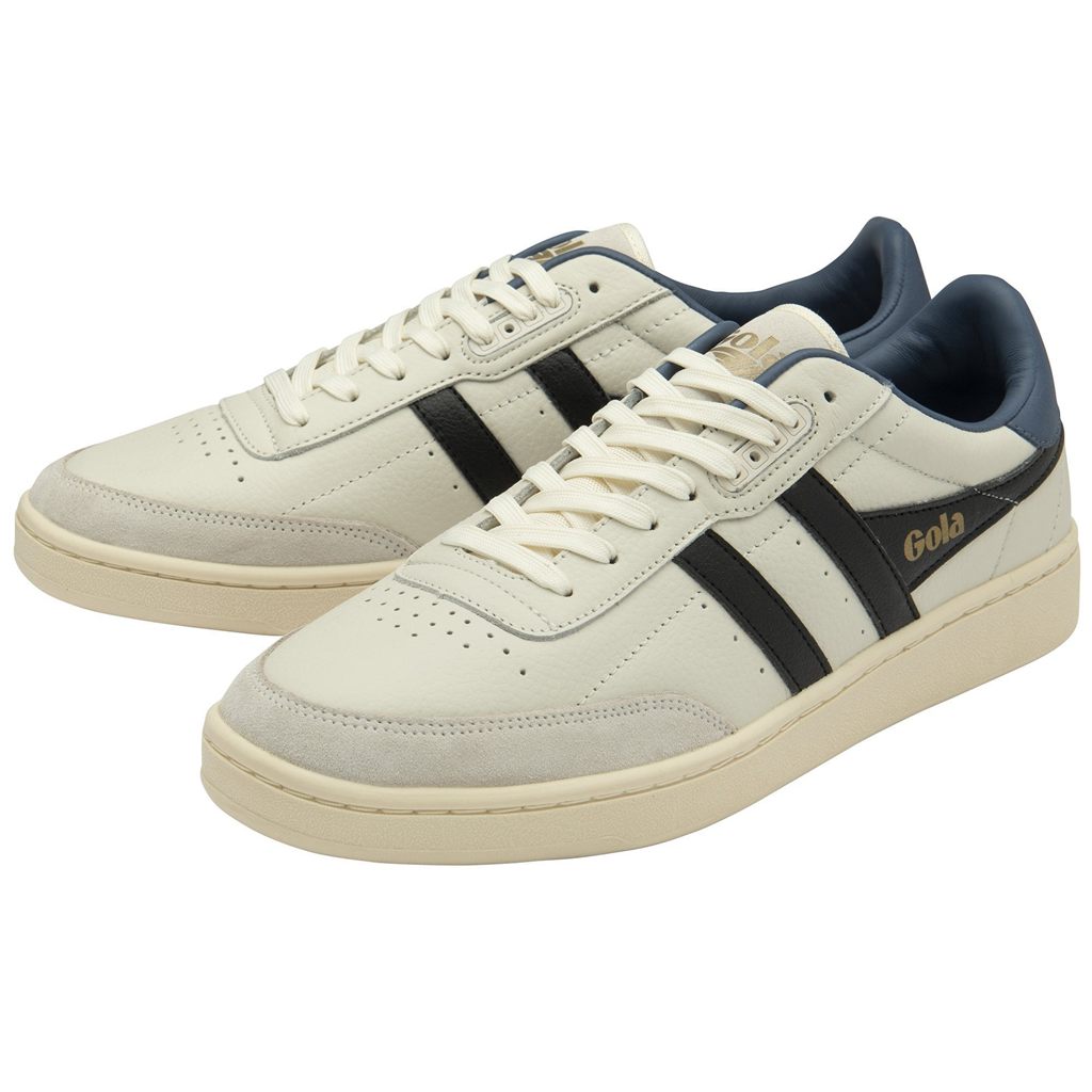Gola Classics Contact Leather Sneakers Fehér Fekete Hungary | YJN-904867