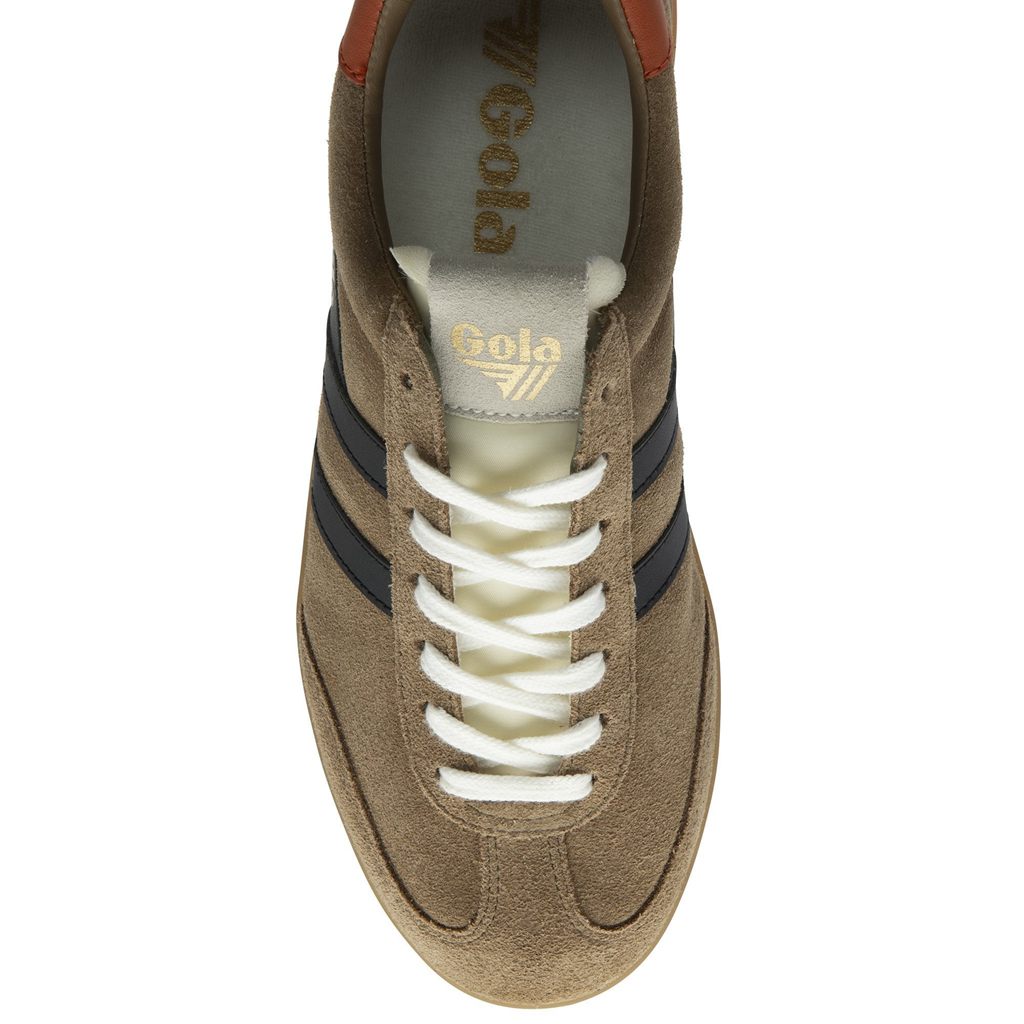 Gola Classics Cyclone Sneakers Fekete Narancssárga Hungary | PDS-296375