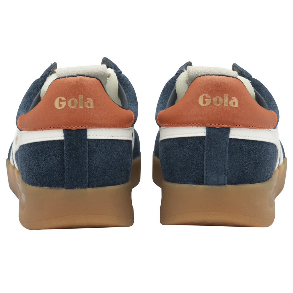 Gola Classics Cyclone Sneakers Sötétkék Fehér Narancssárga Hungary | JLQ-719523