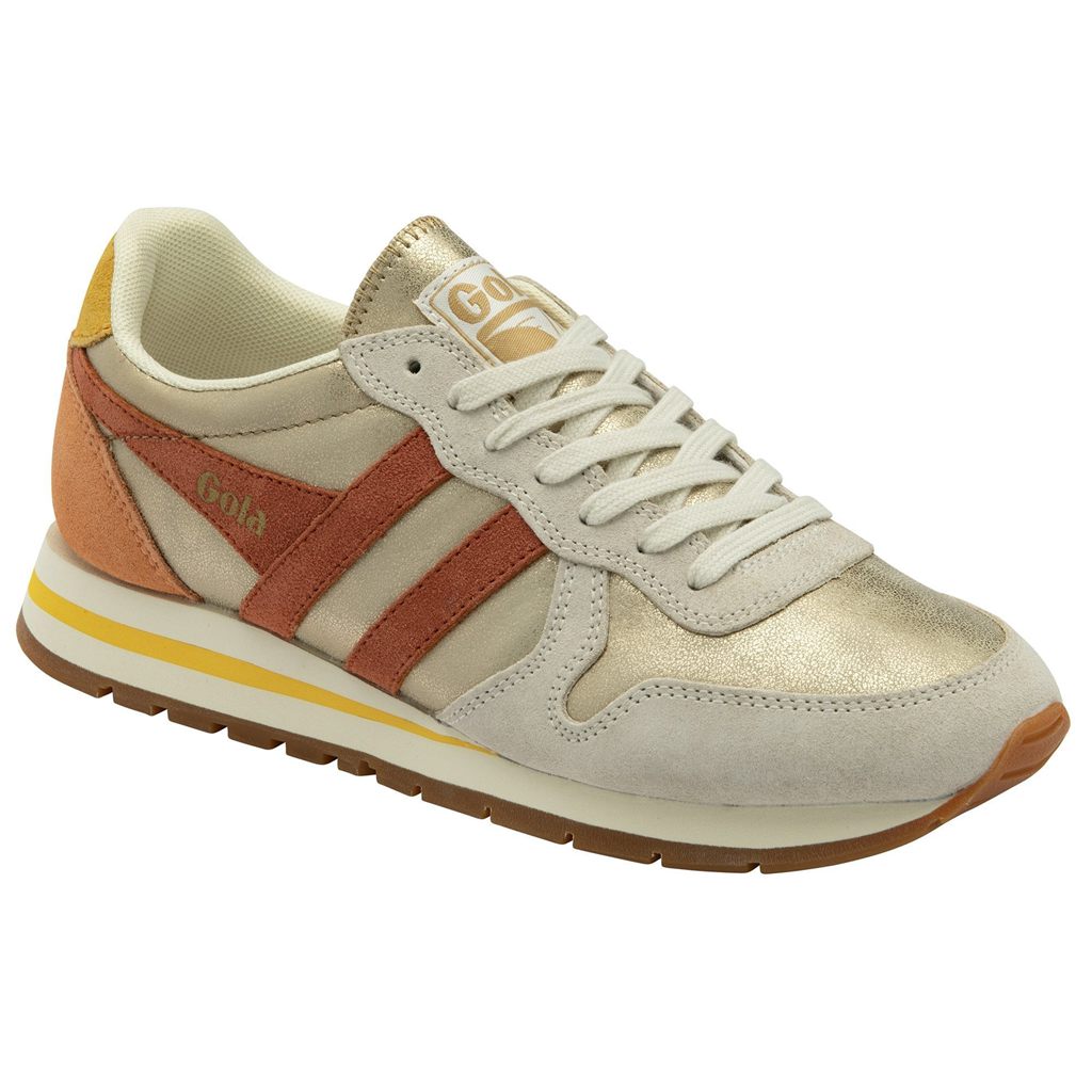 Gola Classics Daytona Blaze Sneakers Arany Narancssárga Hungary | LHZ-748159