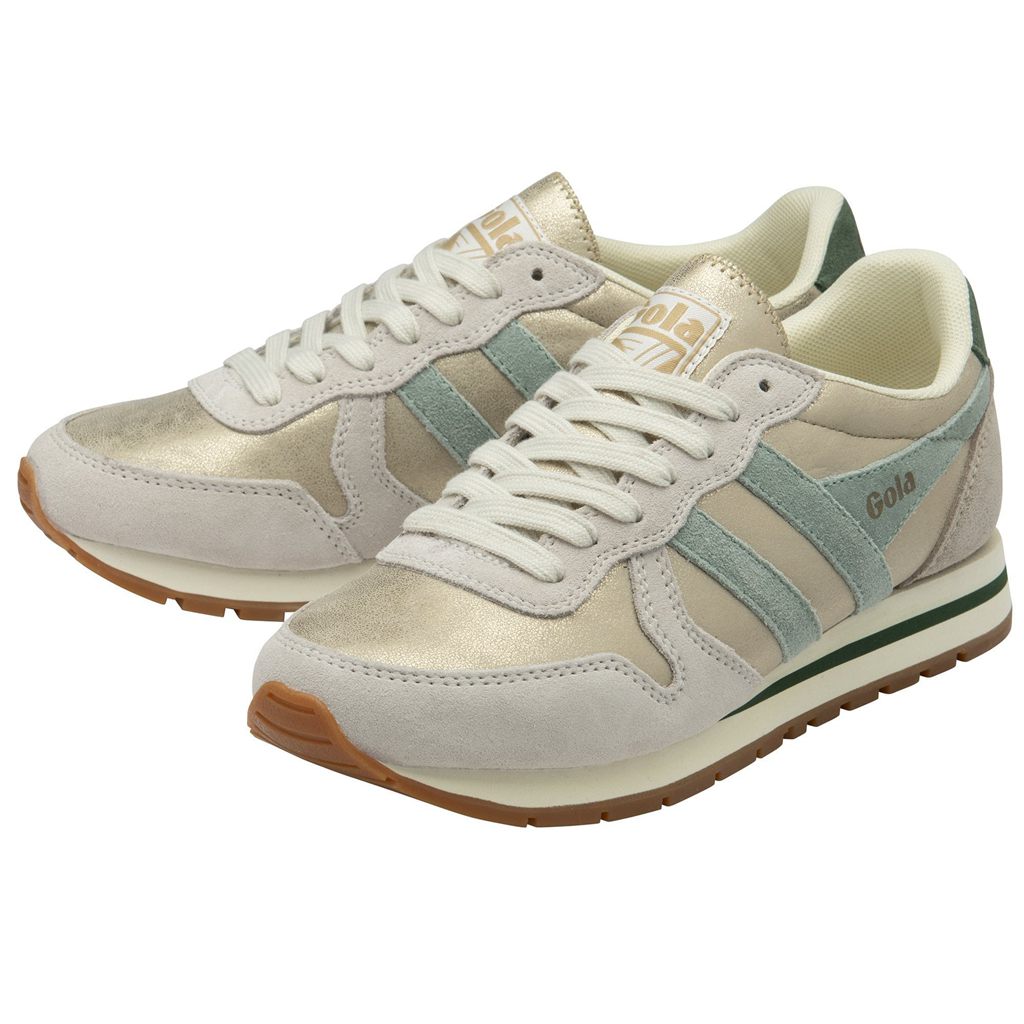 Gola Classics Daytona Blaze Sneakers Arany Zöld Hungary | FMR-678954