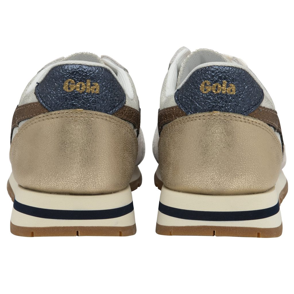 Gola Classics Daytona Blaze Sneakers Fehér Réz Sötétkék Hungary | DBM-649523
