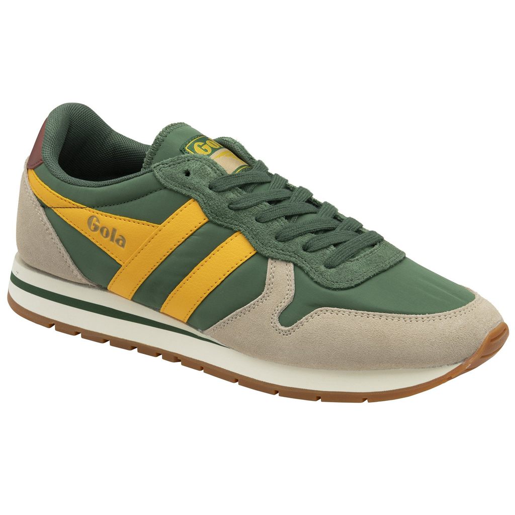 Gola Classics Daytona Chute Sneakers Evergreen Bone Sun Hungary | DSX-856972
