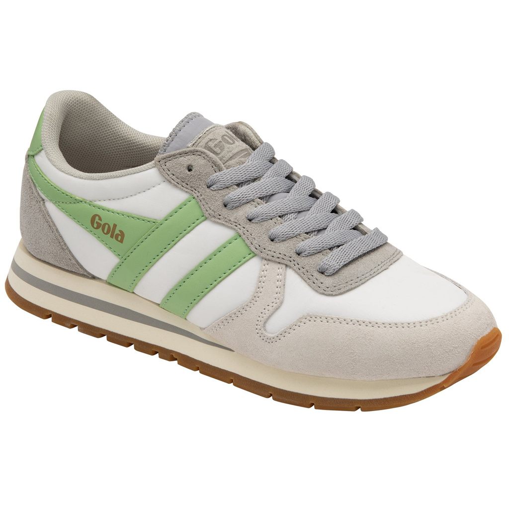 Gola Classics Daytona Chute Sneakers Fehér Világos Szürke Zöld Hungary | ODI-416029