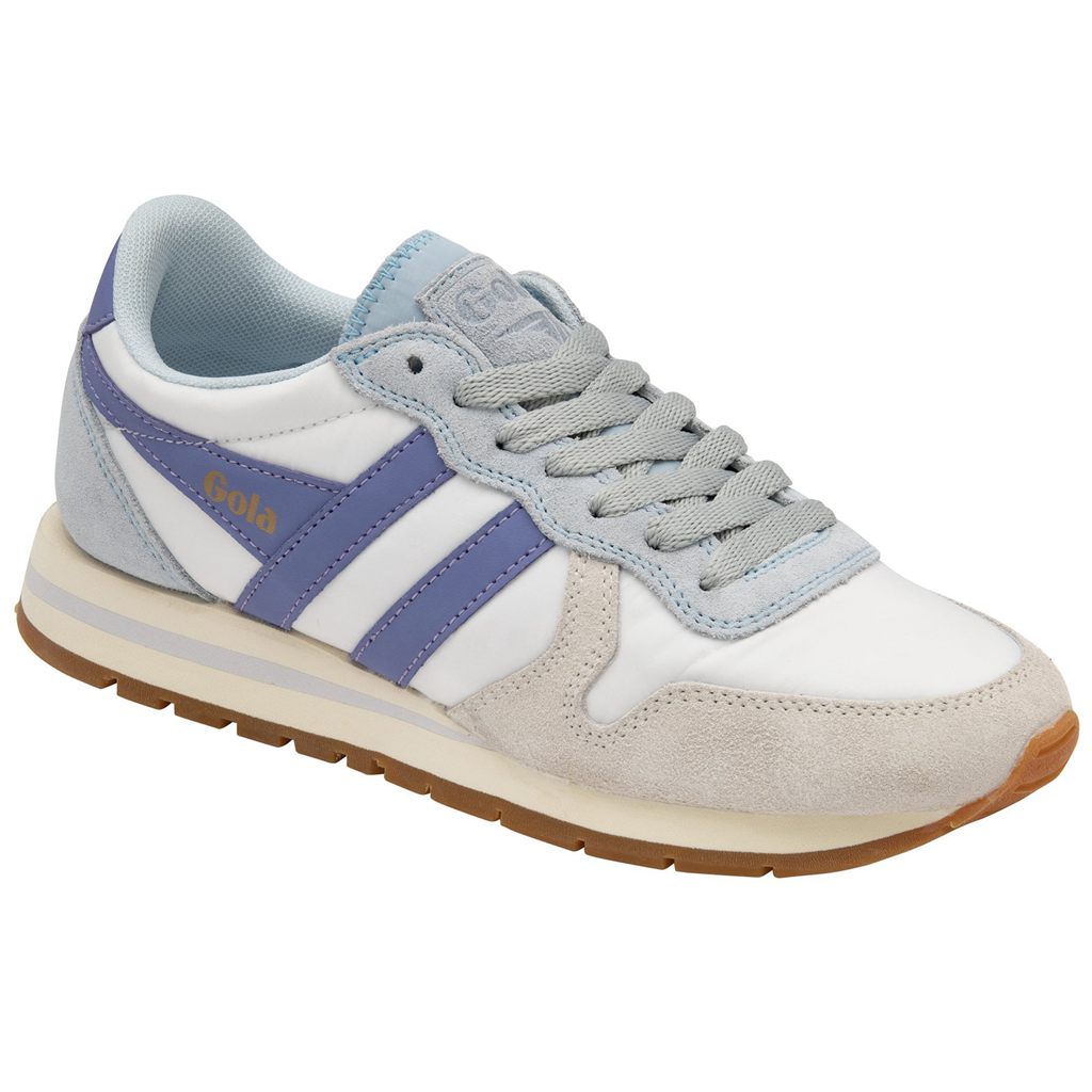 Gola Classics Daytona Chute Sneakers Fehér Kék Levendula Hungary | OAL-492618