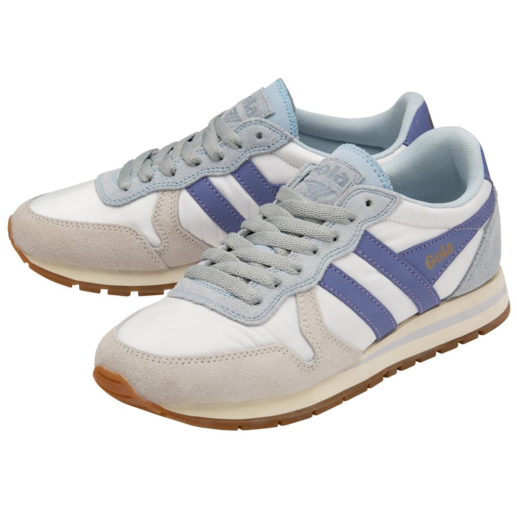 Gola Classics Daytona Chute Sneakers Fehér Kék Levendula Hungary | OAL-492618