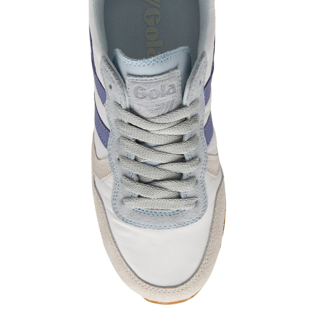 Gola Classics Daytona Chute Sneakers Fehér Kék Levendula Hungary | OAL-492618