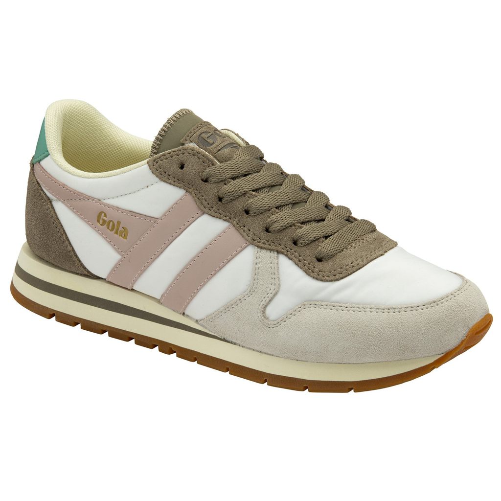 Gola Classics Daytona Chute Sneakers Fehér Rózsaszín Hungary | PRN-302451