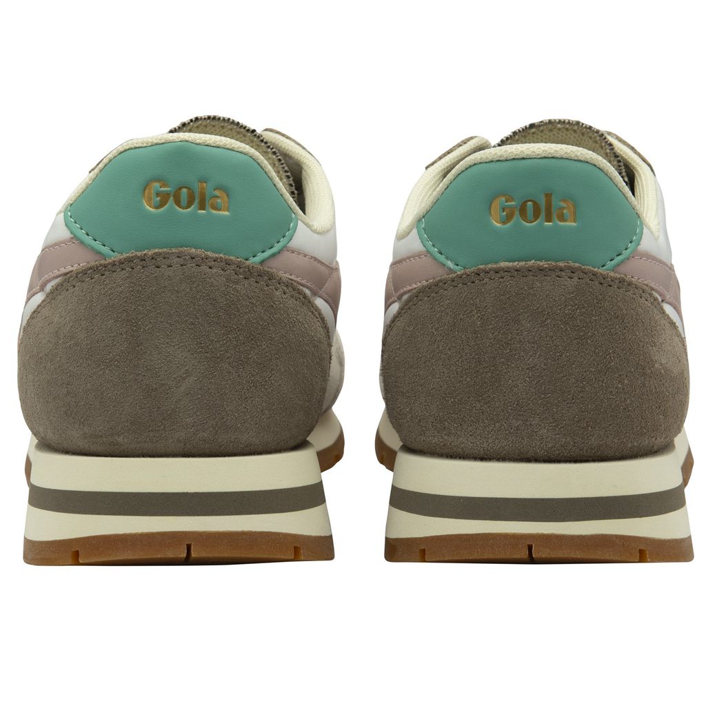 Gola Classics Daytona Chute Sneakers Fehér Rózsaszín Hungary | PRN-302451