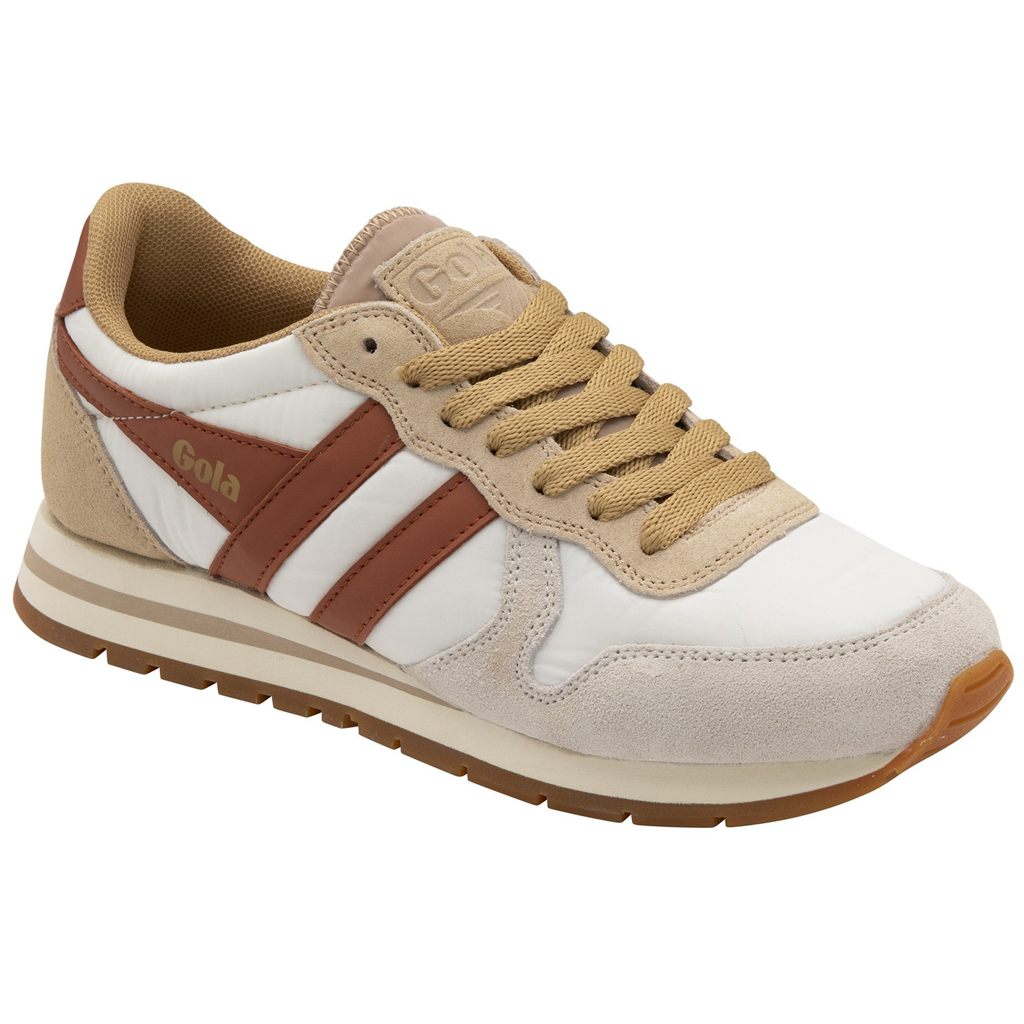 Gola Classics Daytona Chute Sneakers Fehér Narancssárga Hungary | ZJG-547136