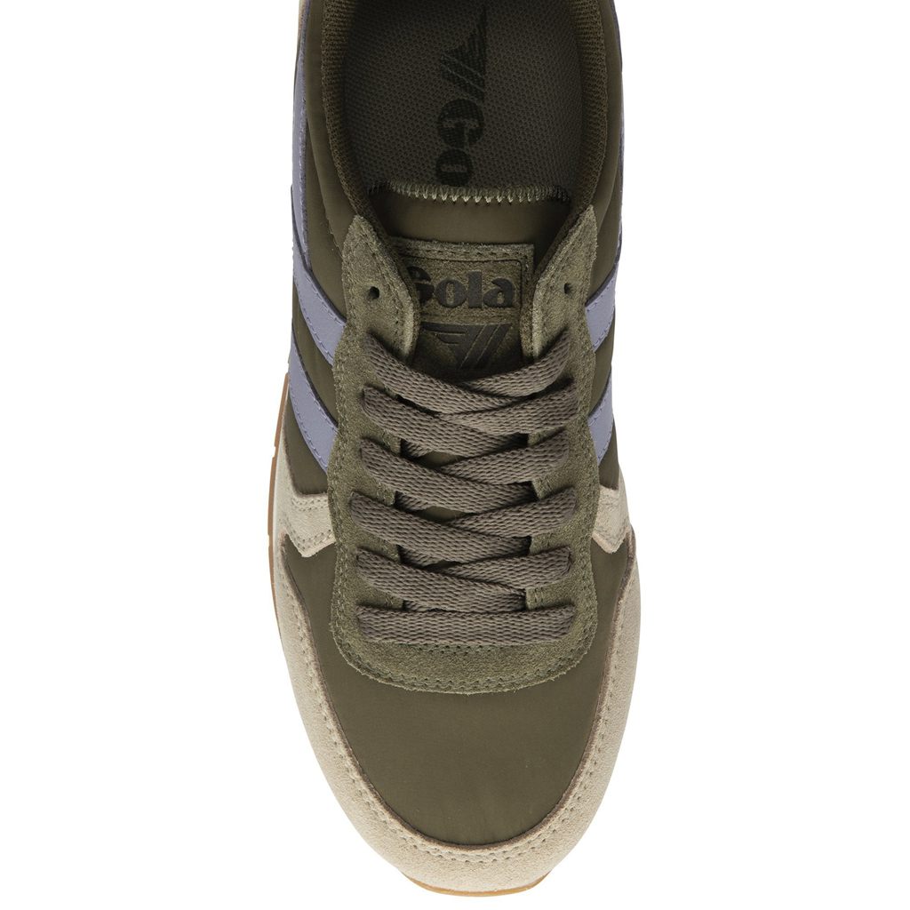 Gola Classics Daytona Chute Sneakers Khaki Levendula Hungary | ZFU-687415