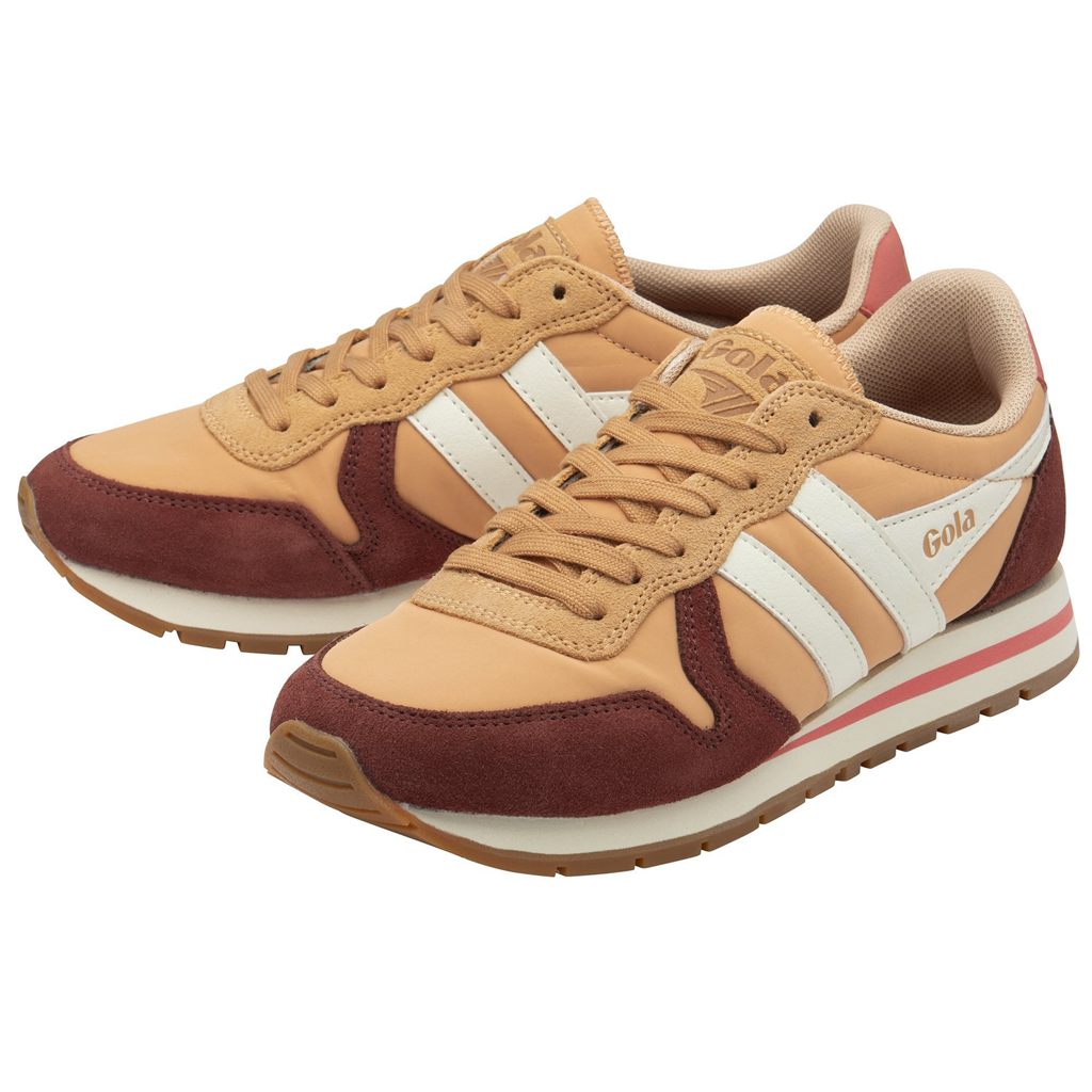 Gola Classics Daytona Chute Sneakers Piros Fehér Hungary | DGL-364805