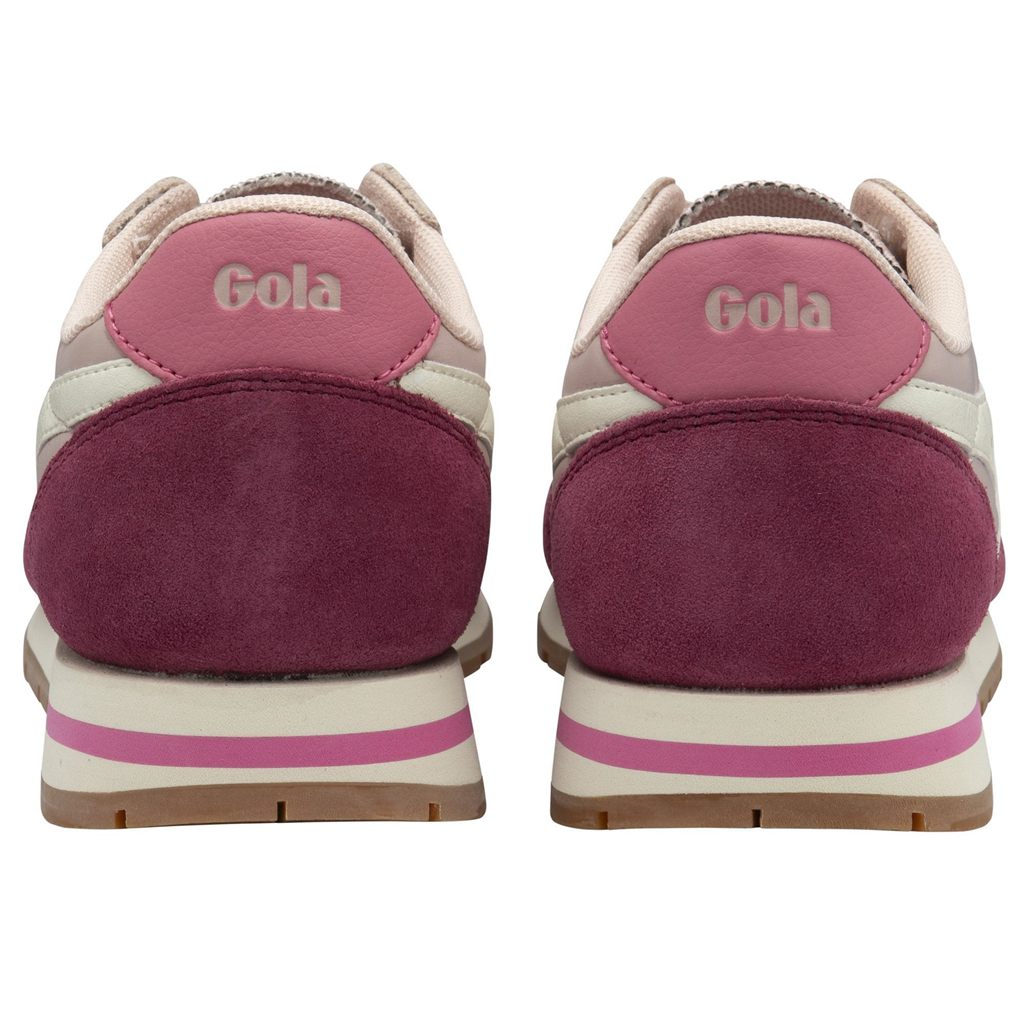 Gola Classics Daytona Chute Sneakers Rózsaszín Fehér Hungary | CAR-507182