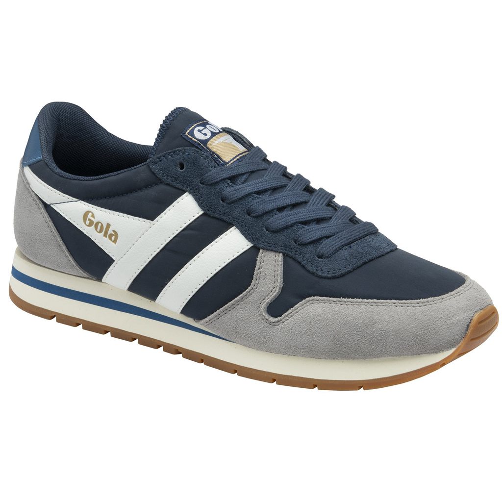Gola Classics Daytona Chute Sneakers Sötétkék Fehér Hungary | JQN-726059