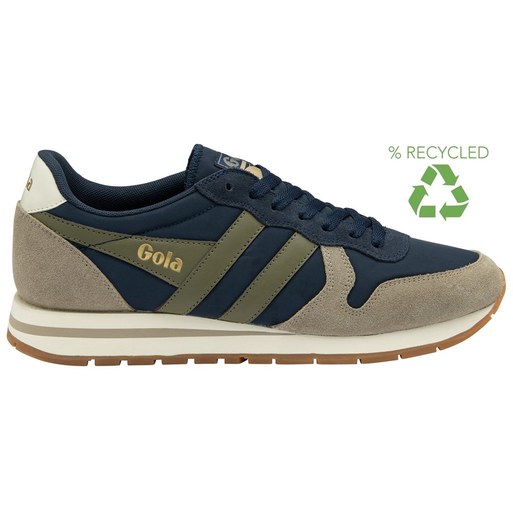 Gola Classics Daytona Chute Sneakers Sötétkék Khaki Hungary | MYE-978634