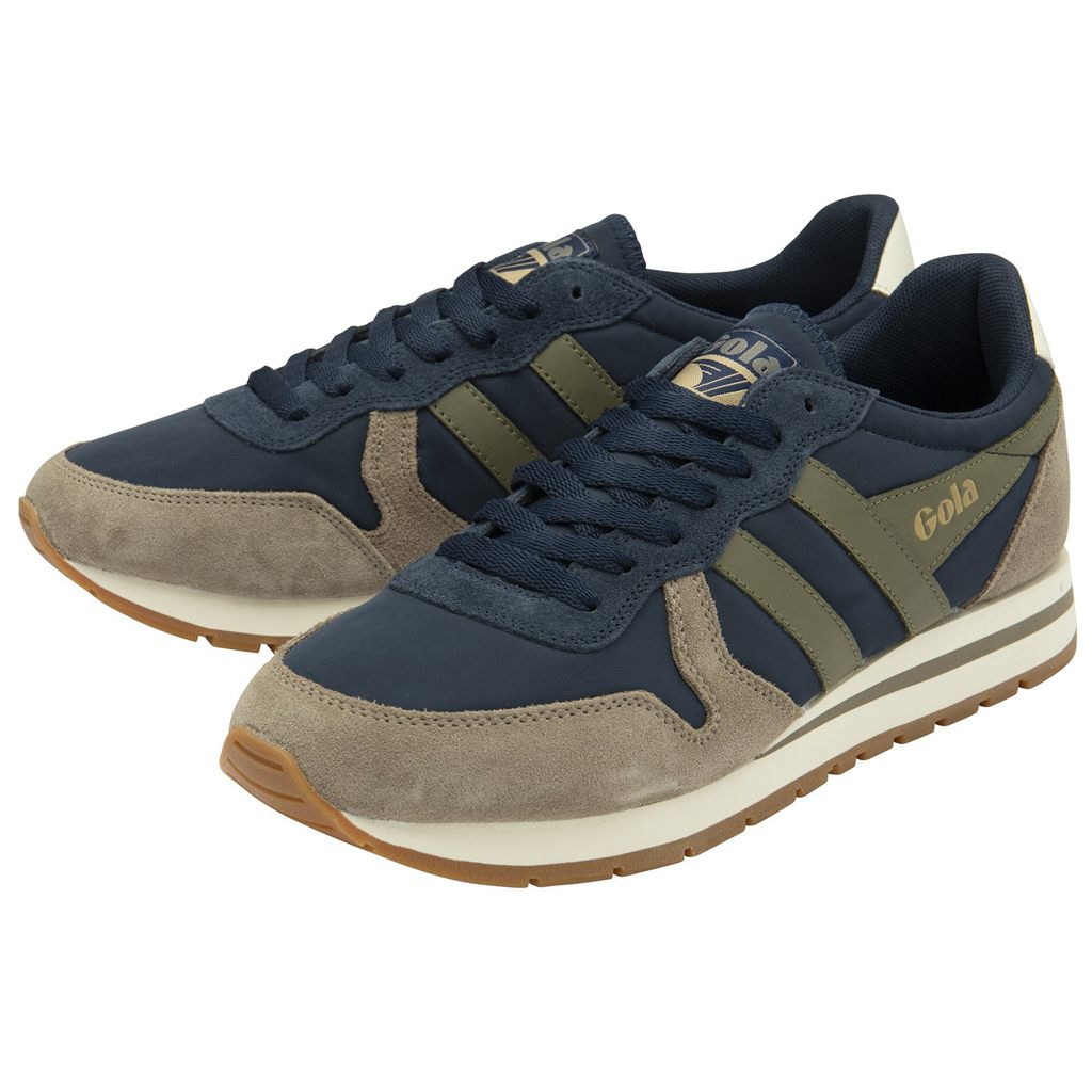 Gola Classics Daytona Chute Sneakers Sötétkék Khaki Hungary | MYE-978634