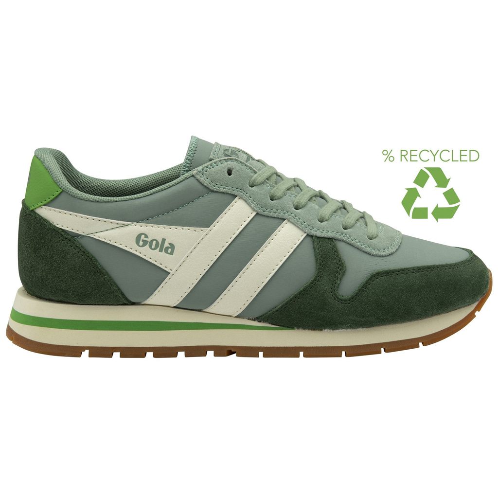 Gola Classics Daytona Chute Sneakers Zöld Fehér Hungary | GCA-562730