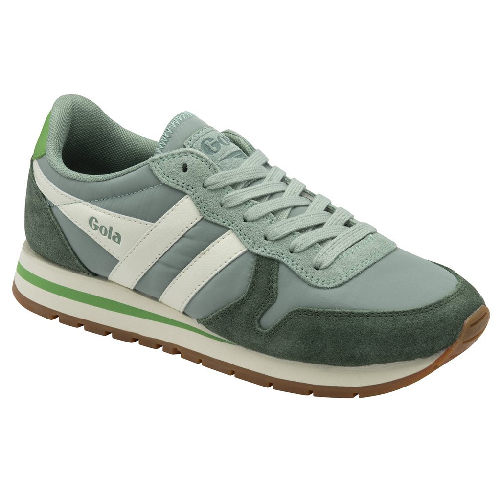 Gola Classics Daytona Chute Sneakers Zöld Fehér Hungary | GCA-562730