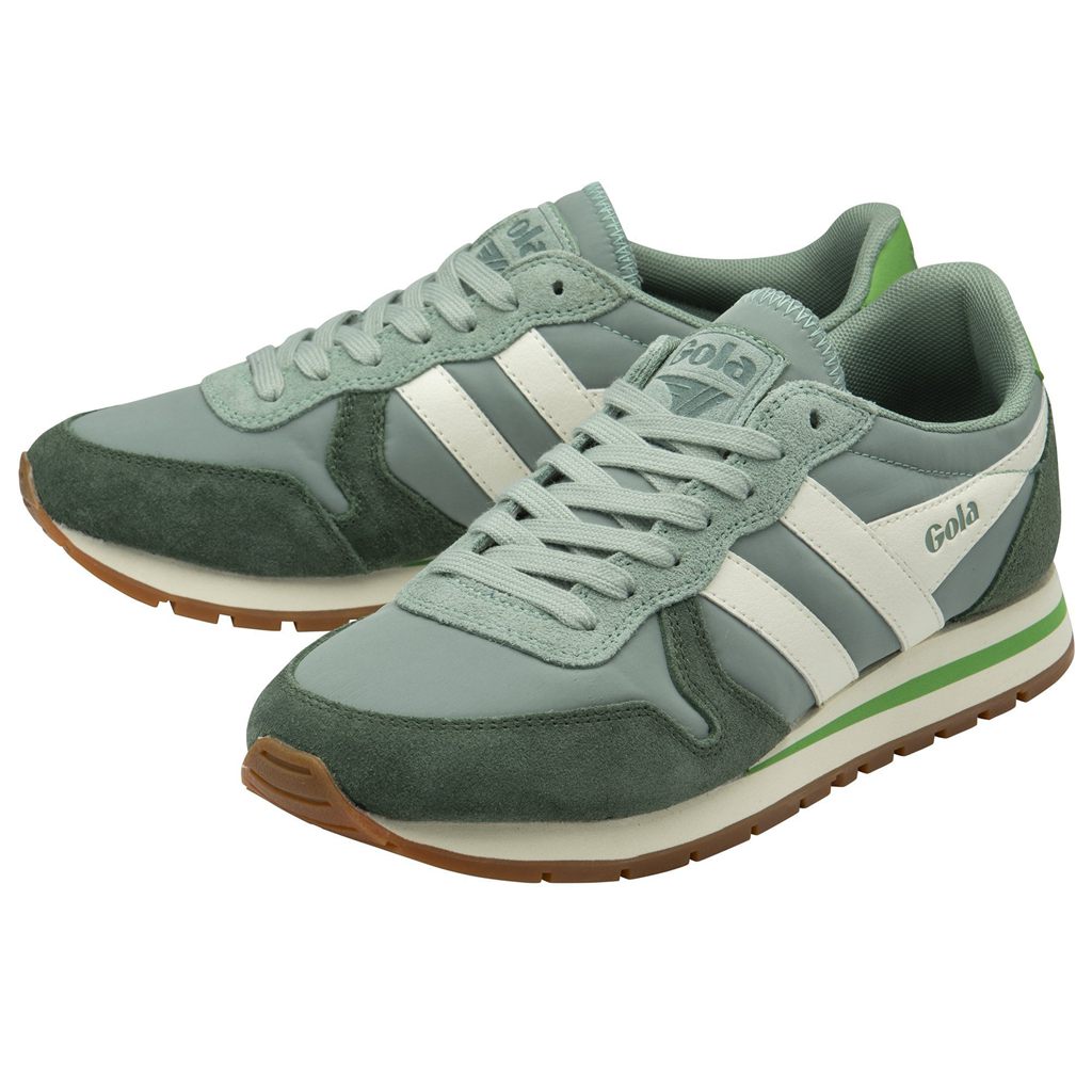 Gola Classics Daytona Chute Sneakers Zöld Fehér Hungary | GCA-562730
