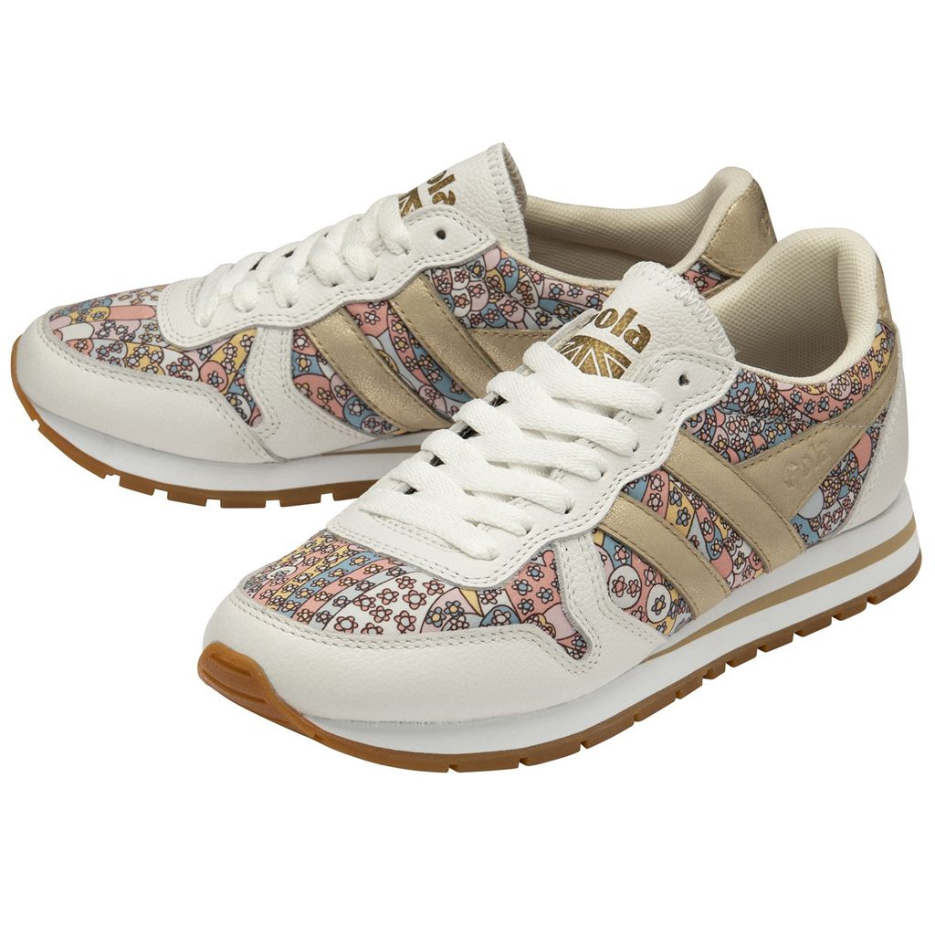 Gola Classics Daytona LBTY CP Sneakers Fehér Arany Hungary | LCM-317894