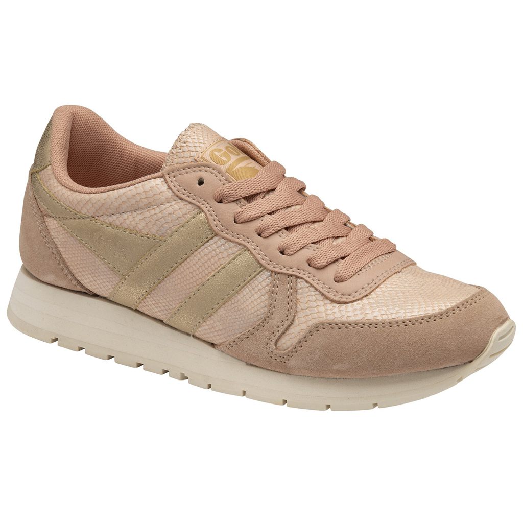 Gola Classics Daytona Lizard Sneakers Rózsaszín Arany Hungary | GQC-056783