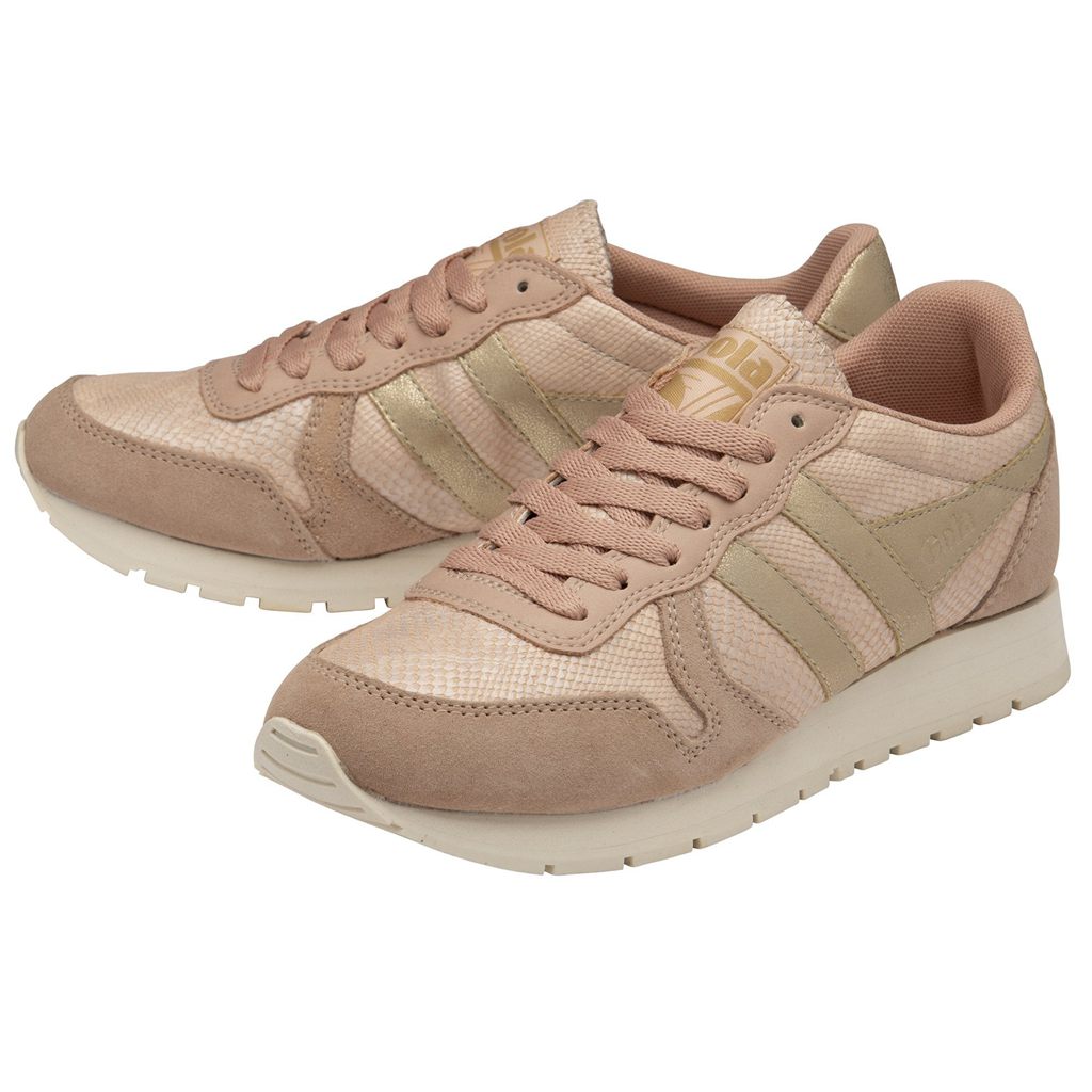 Gola Classics Daytona Lizard Sneakers Rózsaszín Arany Hungary | GQC-056783