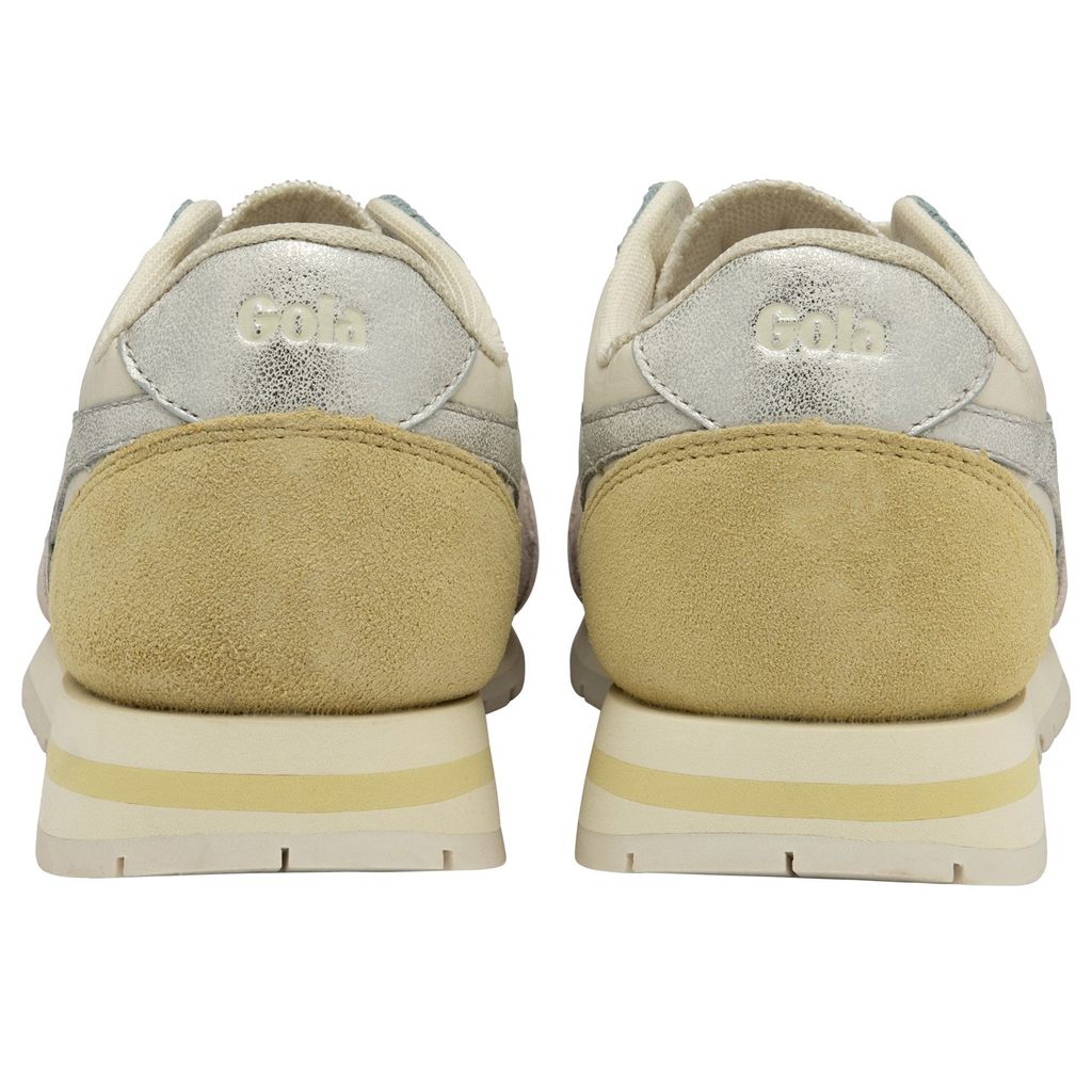 Gola Classics Daytona Quadrant Sneakers Fehér Titán Citrom Hungary | EJH-943210