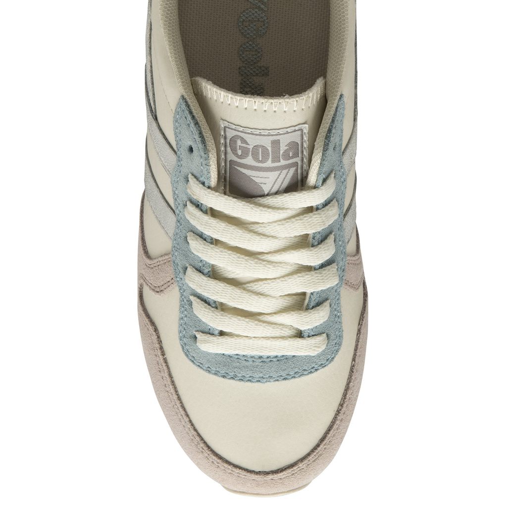 Gola Classics Daytona Quadrant Sneakers Fehér Titán Citrom Hungary | EJH-943210