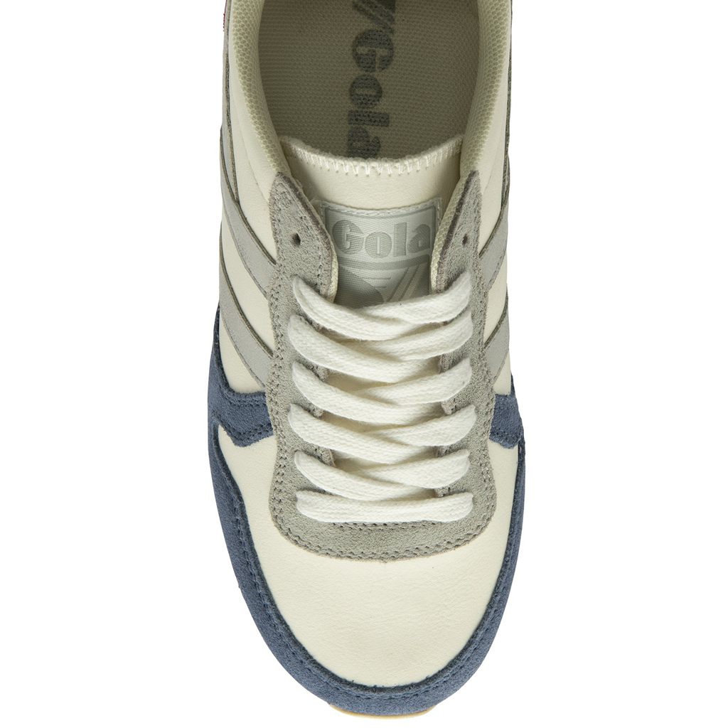 Gola Classics Daytona Quadrant Sneakers Fehér Titán Mélypiros Hungary | JHU-671094