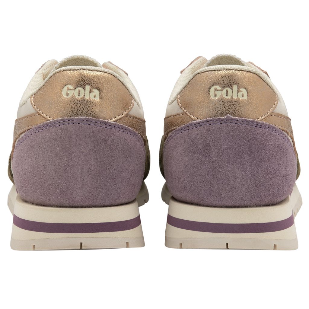 Gola Classics Daytona Quadrant Sneakers Fehér Khaki Rózsaszín Arany Hungary | CHO-743862