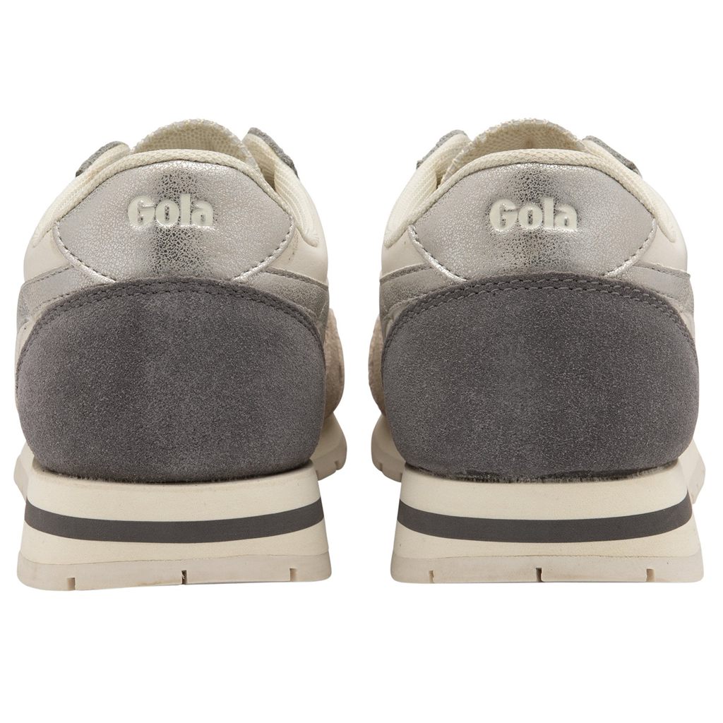 Gola Classics Daytona Quadrant Sneakers Fehér Szürke Titán Hungary | LWI-734215