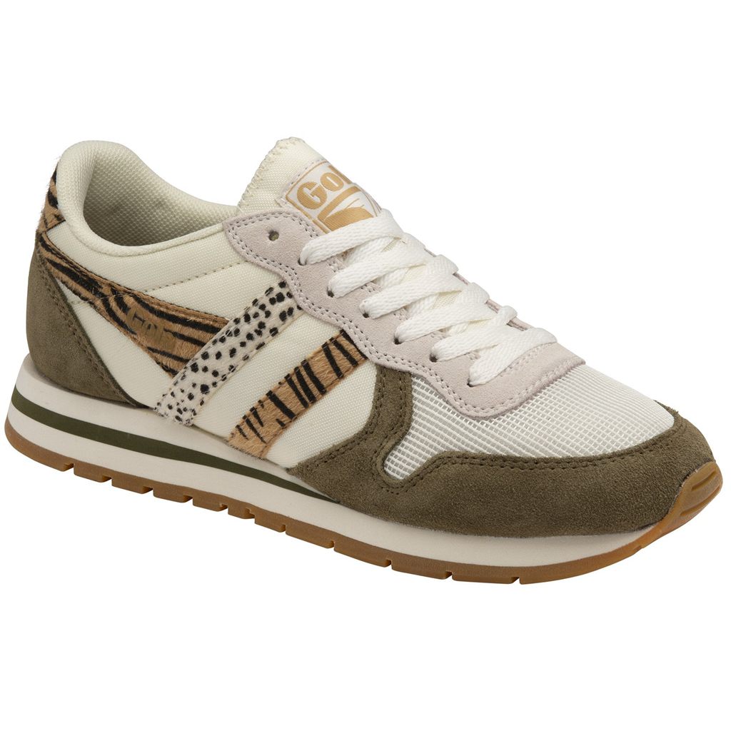 Gola Classics Daytona Safari Sneakers Fehér Khaki Hungary | ADS-193875