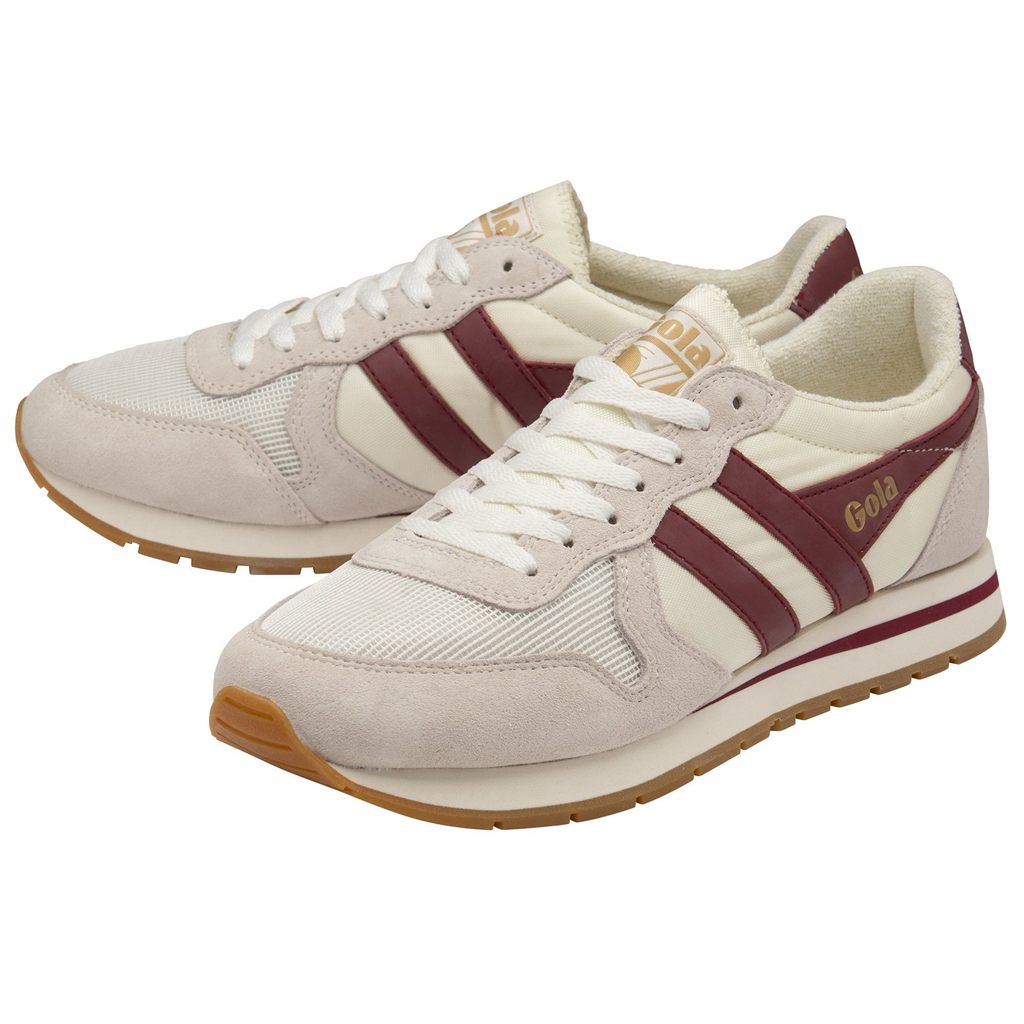 Gola Classics Daytona Sneakers Fehér Mélypiros Hungary | TNU-325491