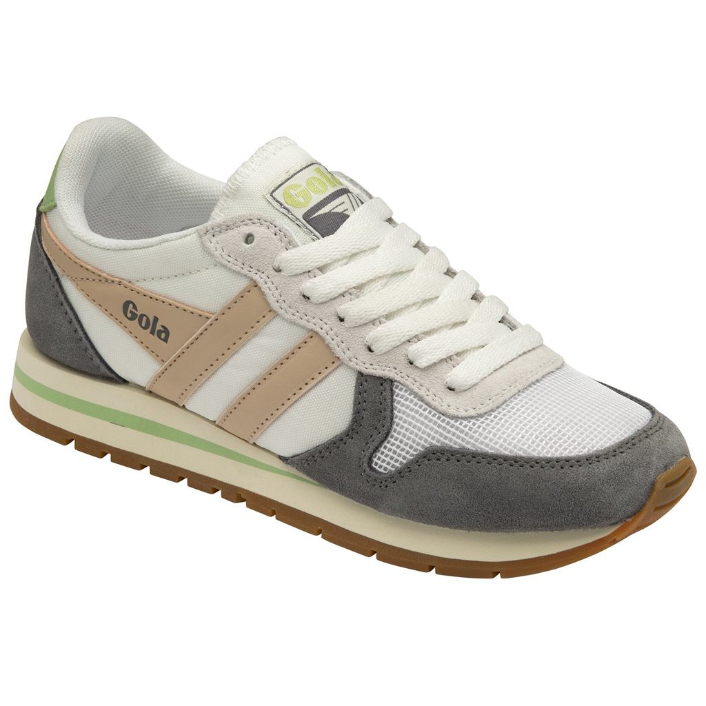 Gola Classics Daytona Sneakers Fehér Rózsaszín Zöld Hungary | EBL-068437