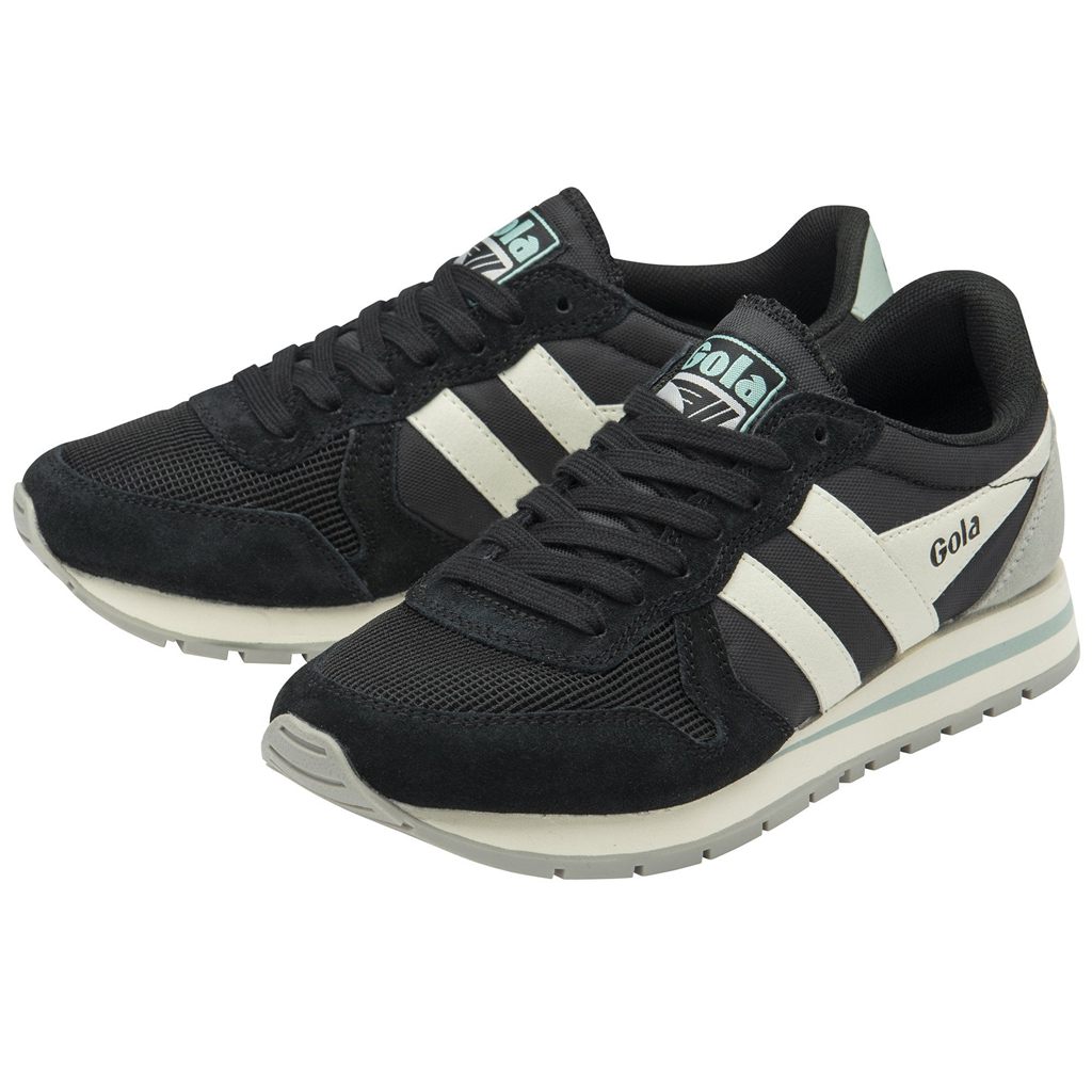 Gola Classics Daytona Sneakers Fekete Fehér Hungary | LNZ-783064