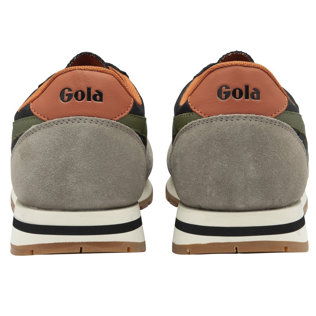 Gola Classics Daytona Sneakers Fekete Khaki Hungary | VGH-241397