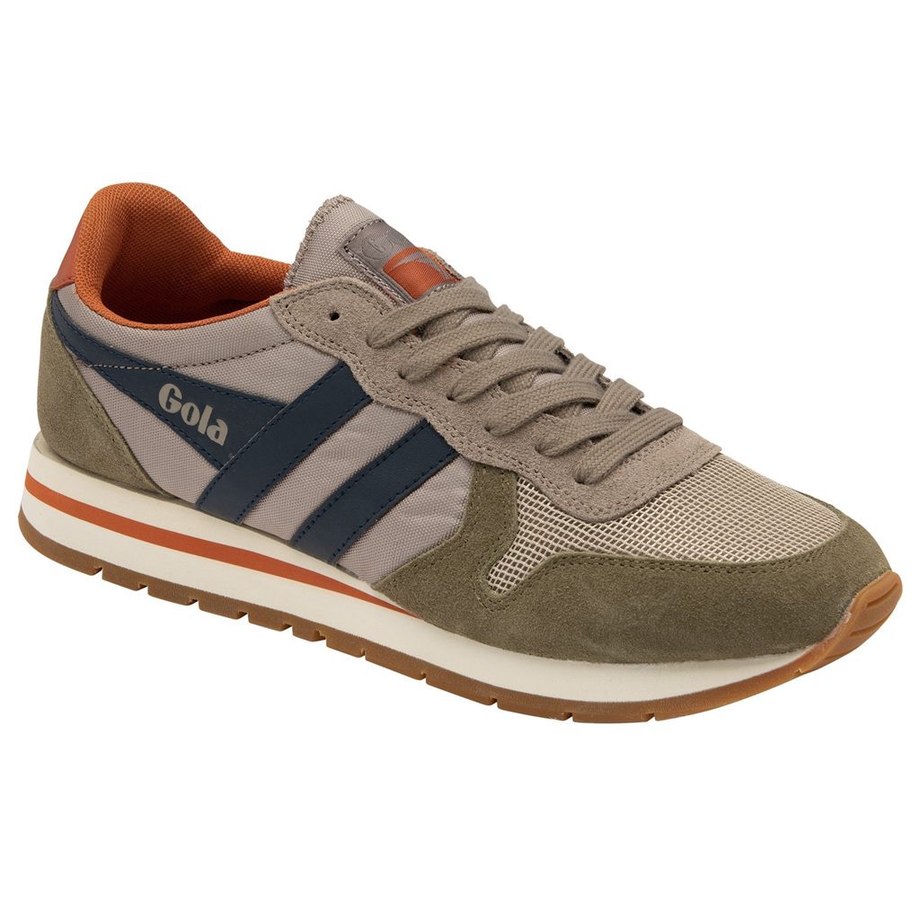 Gola Classics Daytona Sneakers Khaki Sötétkék Hungary | KTG-386502